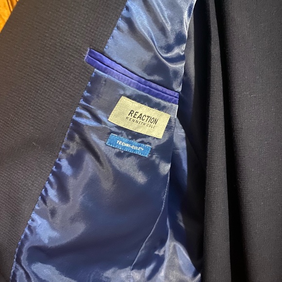 Kenneth Cole Reaction Suite - Slim Fit - Navy Blue - Picture 3 of 3